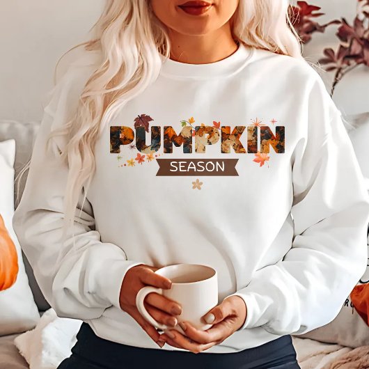 Pompoenseizoen, herfst-trui Tri-Blend shirt
