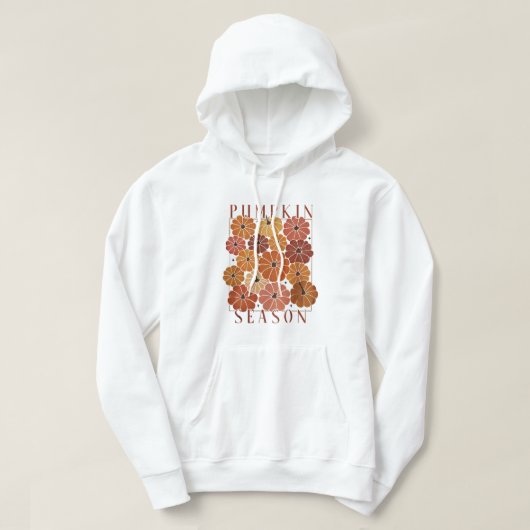 pompoenseizoen hoodie (Design voorkant)
