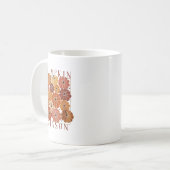 pompoenseizoen koffiemok (Voorkant links)