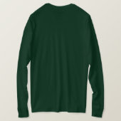 Pompoenseizoen Lange Mouwen T-shirt (Design achterkant)
