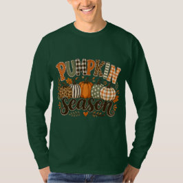 Pompoenseizoen Lange Mouwen T-shirt