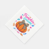 Pompoenseizoen Leopard Bow Design - Schattigee Her Servet (Hoek)