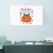 Pompoenseizoen Leopard Bow Design - Schattigee Her Spandoek (Beurs)