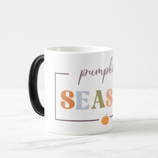 Pompoenseizoen Magische Mok (Voorkant links)