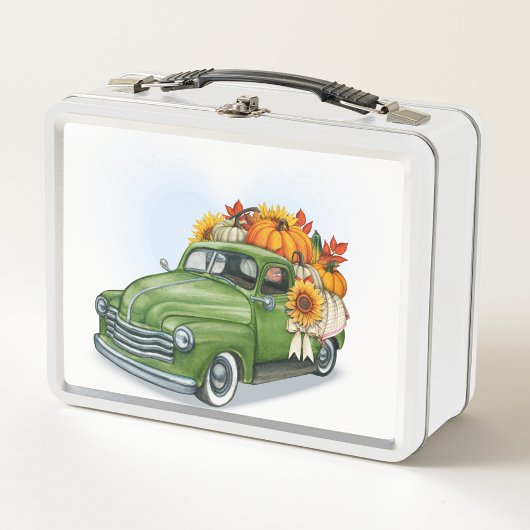 Pompoenseizoen Metal Lunchbox
