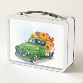 Pompoenseizoen Metal Lunchbox (Achterkant)