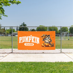 Pompoenseizoen Outdoor Spandoek