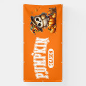 Pompoenseizoen Outdoor Spandoek (Verticaal)