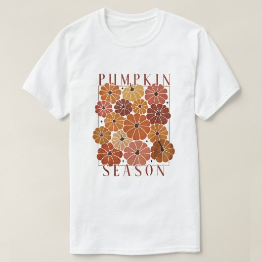 pompoenseizoen t-shirt (Design voorkant)