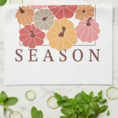 Pompoenseizoen Theedoek (Gevouwen)