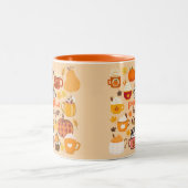 pompoenseizoen tweekleurige koffiemok (Center)