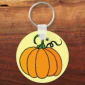 pompoensleutelhanger sleutelhanger (Voorkant)