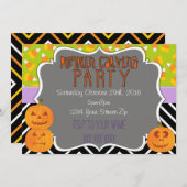 Pompoensnijfeest Kaart (Voorkant / Achterkant)