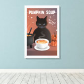 Pompoensoep Canvas Afdruk (Insitu (Houten vloer))