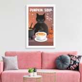 Pompoensoep Canvas Afdruk (Insitu (Woonkamer))