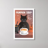 Pompoensoep Canvas Afdruk (Voorkant)