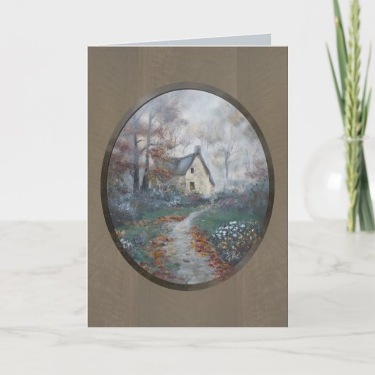 "Pompoensoep - Een Engels Cottage" Kaart (Voorkant)