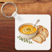 Pompoensoep en korstbrood sleutelhanger (Voorkant)