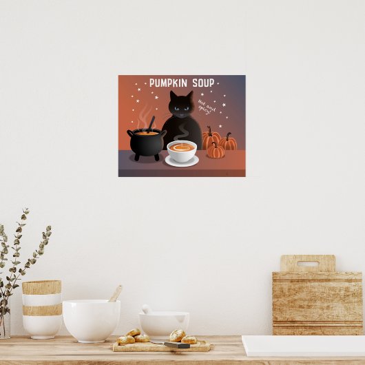 Pompoensoep Poster (Keuken)