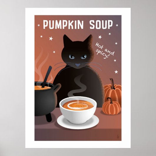 Pompoensoep Poster (Voorkant)