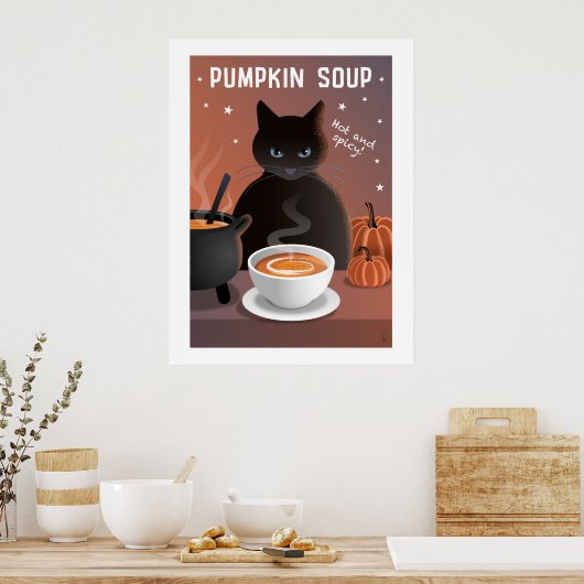 Pompoensoep Poster (Keuken)