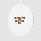 Pompoenspecerij en alles leuk - grappig citaat voo ornament (voorkant)