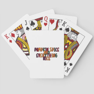 Pompoenspecerij en alles leuk - grappig citaat voo pokerkaarten