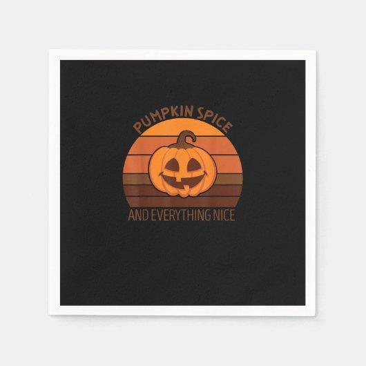 Pompoenspecerij en alles leuk Het is Herfst Y'all Servet (Voorkant)