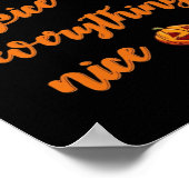 Pompoenspecerij en alles leuk, Schattige Halloween Poster (Hoek)