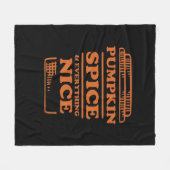 Pompoenspecerij en alles mooi, herfst Herfst des Fleece Deken (Voorkant (Horizontaal))