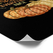 Pompoenspecerij en alles mooi - Meme Autumn Qu Poster (Hoek)