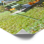 Pompoenstand in Vermont in de herfst Poster (Hoek)