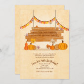 Pompoenstandaard Kaart (Voorkant / Achterkant)