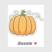 Pompoensticker Sticker (Vel)