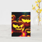 Pompoenstudie - AI - J Kaart (Gele Bloem)