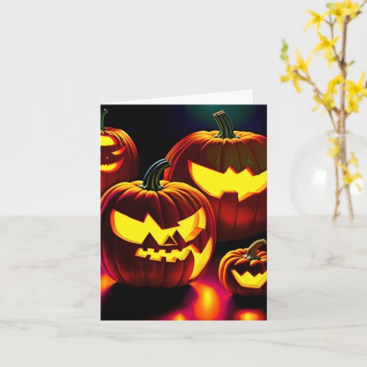 Pompoenstudie - AI - J Kaart (Gele Bloem)