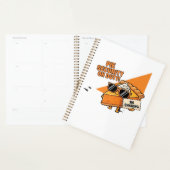 Pompoentaart Bewakingsbeambte Grappige Thanksgivin Planner (Display)