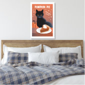 Pompoentaart Canvas Afdruk (Insitu (Slaapkamer))