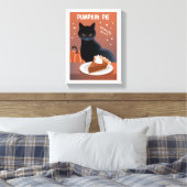 Pompoentaart Canvas Afdruk (Insitu (Slaapkamer))