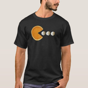 Pompoentaart Eet Witte Slag Room Jongens Thanksgi T-shirt
