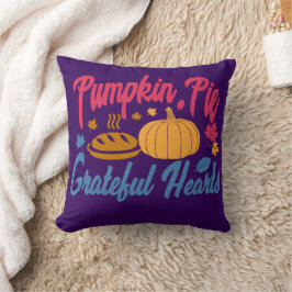 Pompoentaart en dankbare harten, Thanksgiving Kussen