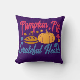 Pompoentaart en dankbare harten, Thanksgiving Kussen