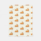 Pompoentaart Fleece Herfst Gezellige Deken (Voorkant)