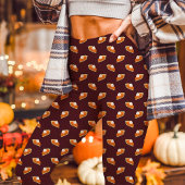 Pompoentaart Herfst Thanksgiving Bourgogne Leggings