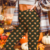 Pompoentaart Herfst Thanksgiving Groen Leggings