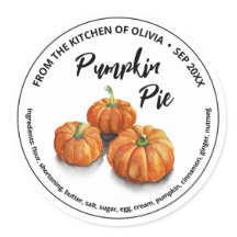 Pompoentaart Home Gebakken