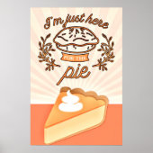  pompoentaart illustratie poster (Voorkant)