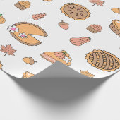 Pompoentaart Inpakpapier (Hoek)