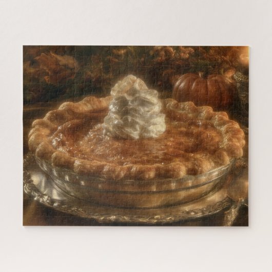 Pompoentaart Legpuzzel (Horizontaal)