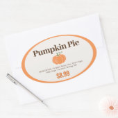 pompoentaart | Pie Box Packaging Sticker (Envelop)